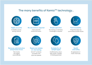 Palintest Kemio 100M-TAS Total Arsenic 100 sensors for Kemio Heavy Metals 2 - 250 μg/L