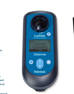 Chlorine Meter kit, hard case Palintest Lumiso LUM051