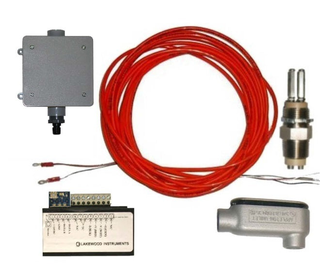 Lakewood Instruments p/n 1169993  SR2N boiler sensor for NexSys, includes sensor, node, cable, elbow and connection box. - Yamatho Supply