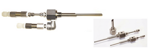 Triplex chemical injection quill, 1/2" to 1", SS316 with check valve and ball valve - Yamatho Supply
