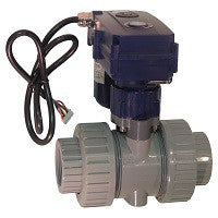 Extra strong electric ball valve YS160 motorized 110 VAC, high torque #yamavalve - Yamatho Supply