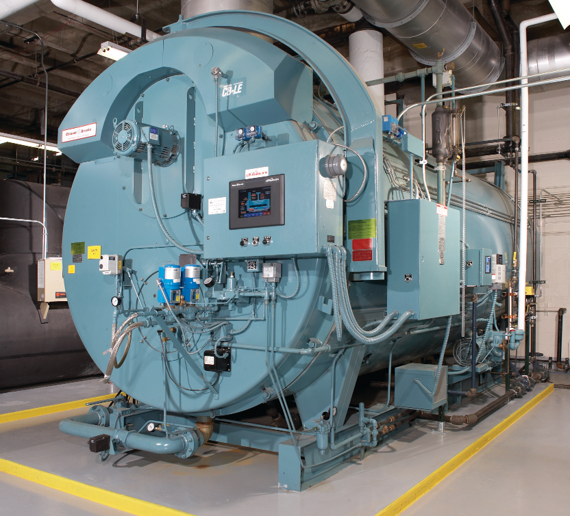 Boiler blowdown, mechanical operation