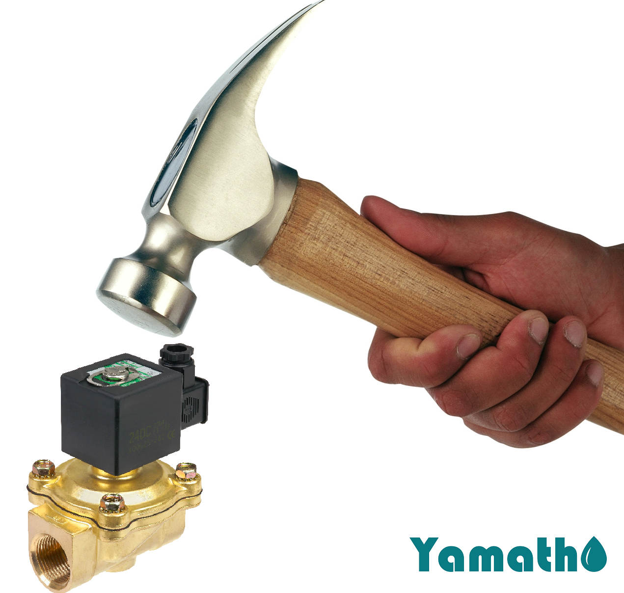Water hammer and water solenoid valves