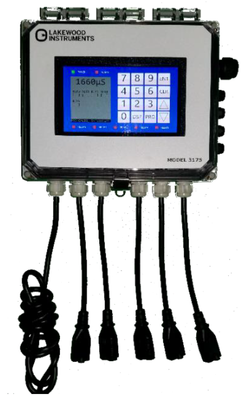 Copy of Boiler blowdown, water TDS controller Lakewood Instruments model 3175e. Select add on options from dropdown list