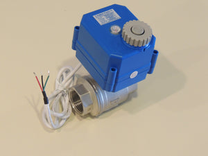 Extra strong electric ball valve YS100SBD3, 3 wires normally closed 95-250 VAC.  #yamavalve - Yamatho Supply