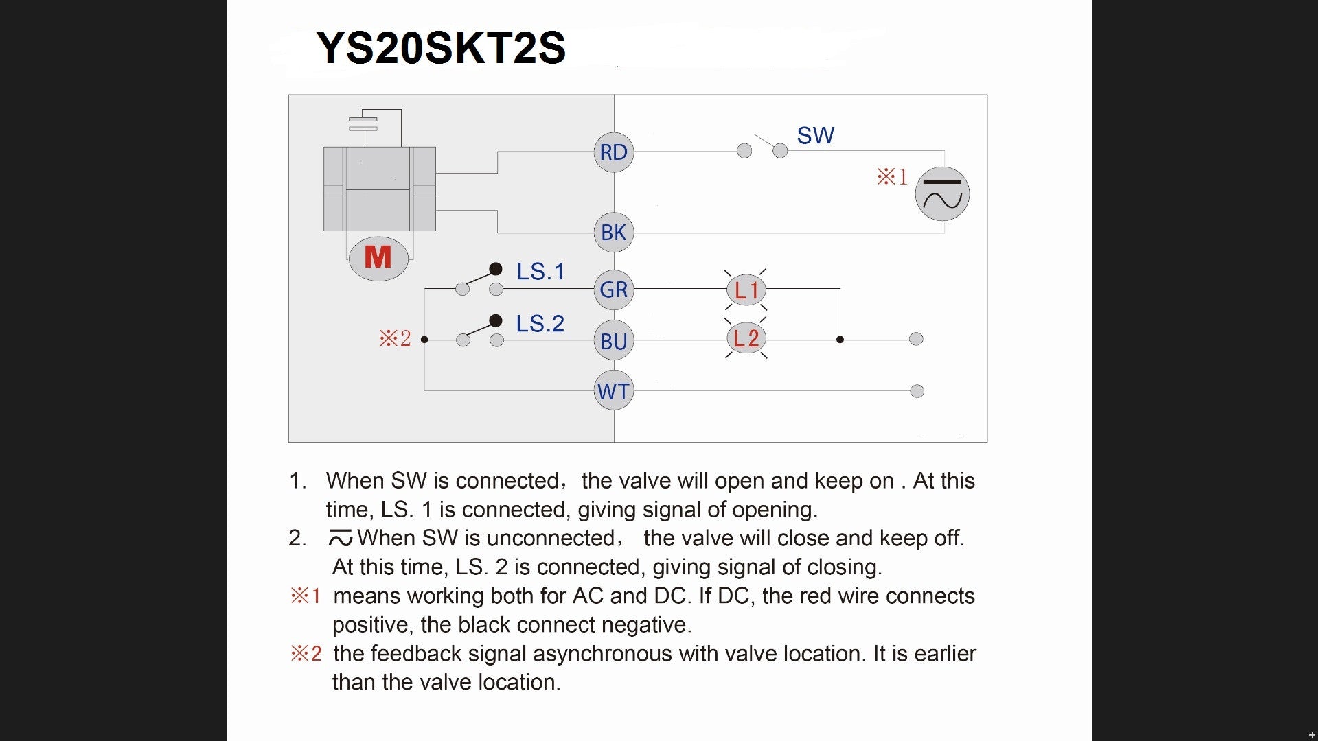 Electric motorized ball water control valve YS20SKT2S, 2