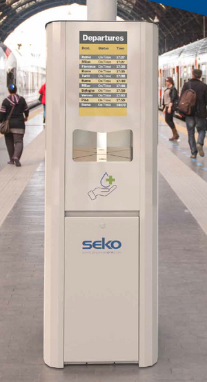 SEKO Dispenser ONE The indispensable heavy duty hand sanitizer system - Yamatho Supply